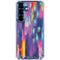 Kaleidoscope Brush Stroke by Etta Vee Galaxy S25 Clear Case